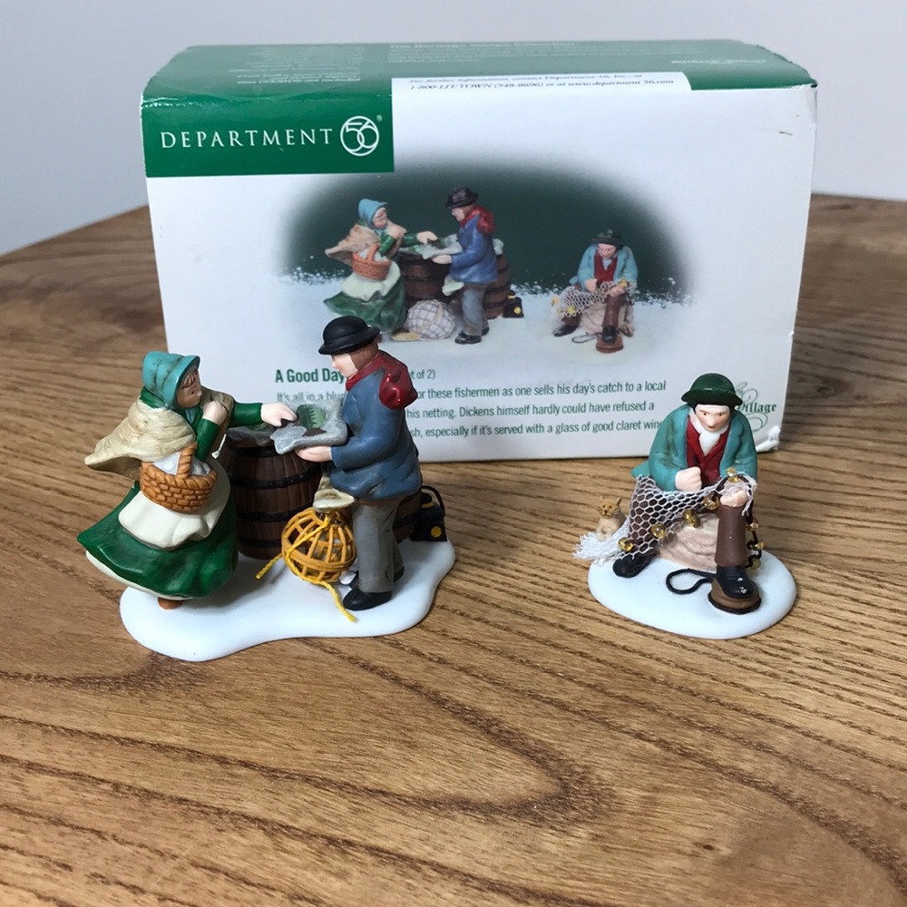 Dept 56 A Good Day’s Catch